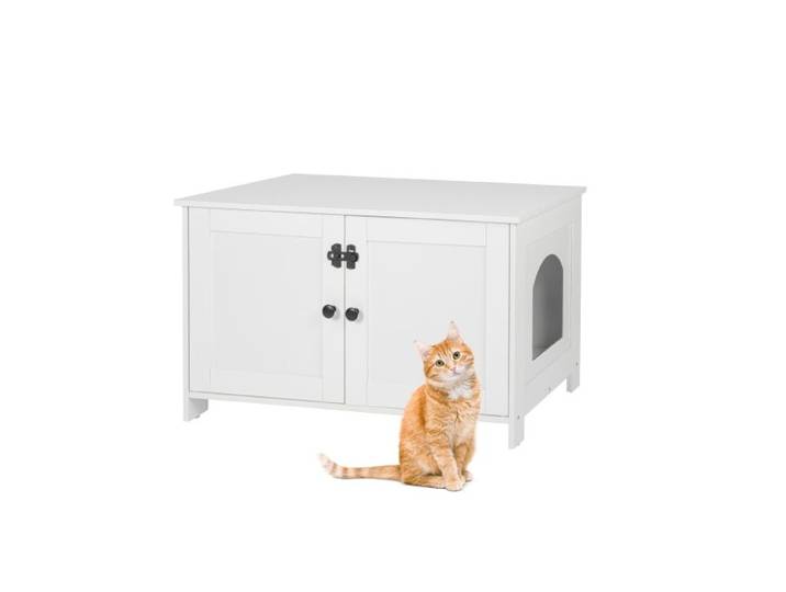Relaxdays Katzenschrank für Katzenklo