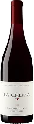 """La Crema""" """La Crema Sonoma Coast Pinot Noir 2022 Red Wine - California"""
