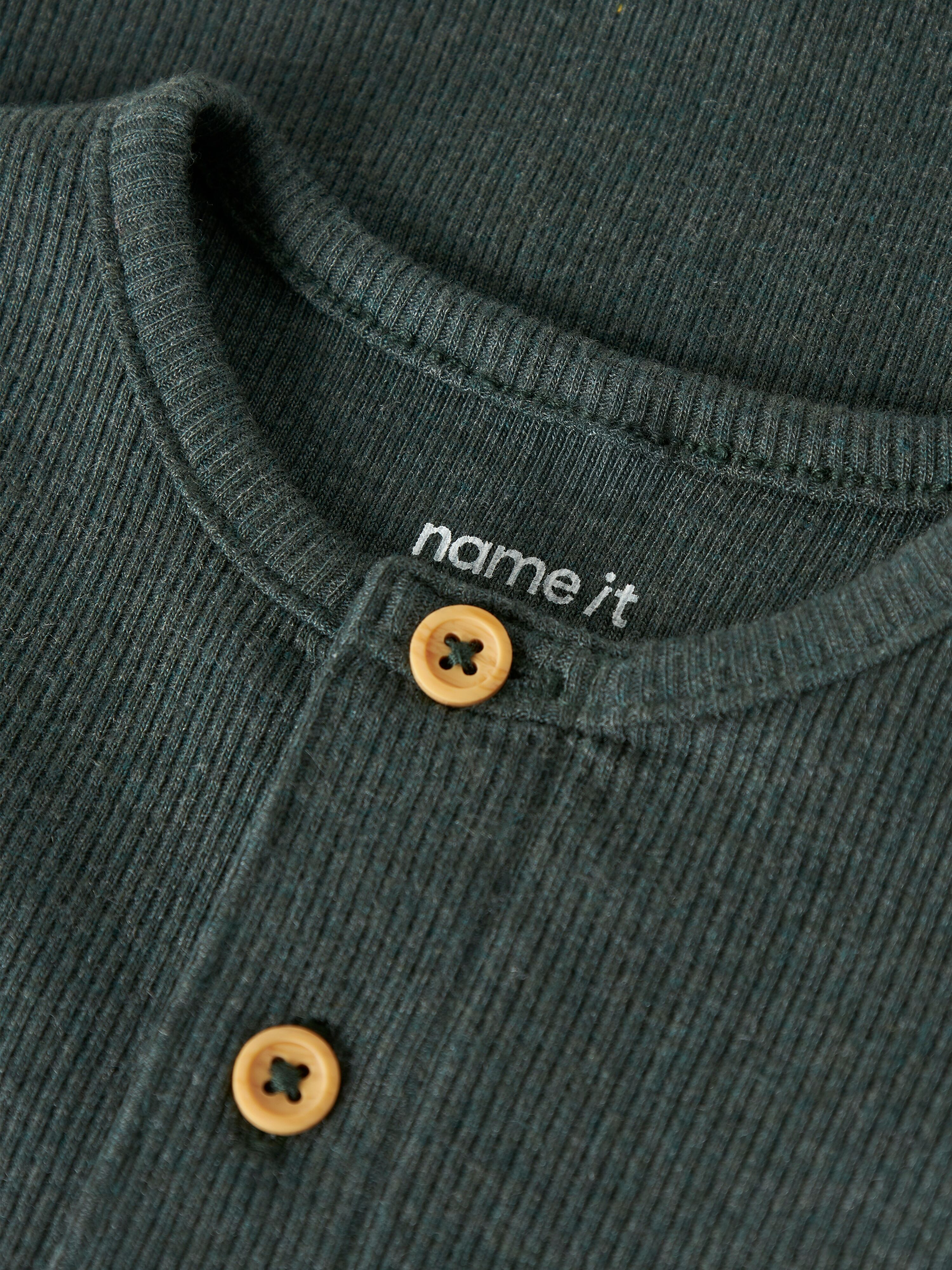 Name It "NBMKAB LS BODY NOOS" urban chic detail:melange 50, N-Gr