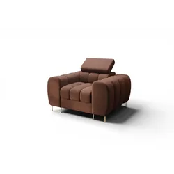 SESSEL Bastien In Stoff Gemma