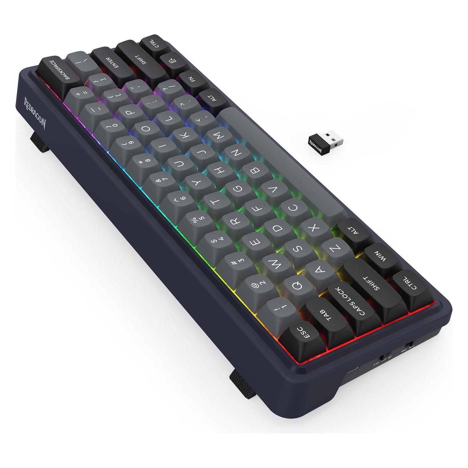 Redragon K730GB-RGB-PRO (US, Kabelgebunden, Kabellos) (K730GB-RGB-PRO DRACONIC V2)