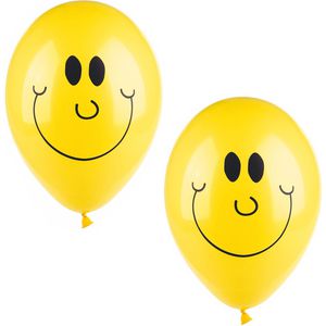 Papstar Luftballons 19463 Sunny, gelb, rund, Ø 25 cm, 10 Stück
