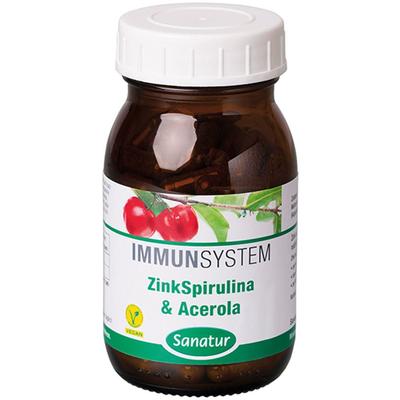 Zinkspirulina & Acerola Kapseln 90 St