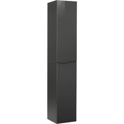 Fackelmann LUNA Hochschrank 30x162x32 2T Anthrazit, 87212 87212