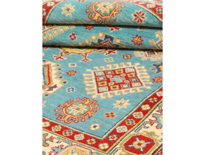 Kazak Ghazni Teppich 123x177 Handgeknüpft Orientteppich Wolle