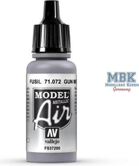 Vallejo 71.072 Modelverf, 17 ml, Grijs, Mat