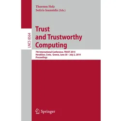 Trust and Trustworthy Computing, Fachbücher