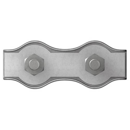 Seilklemme 8mm Stahl galvanisch verzinkt dörner + helmer 4814484 12St.