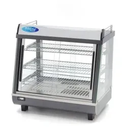 Warmhaltevitrine für Lebensmittel - 96L - 67,5cm - 3 Regale -. Maxima
