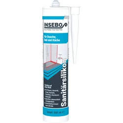Insebo Sanitärsilikon  300ml, weiß 202-061