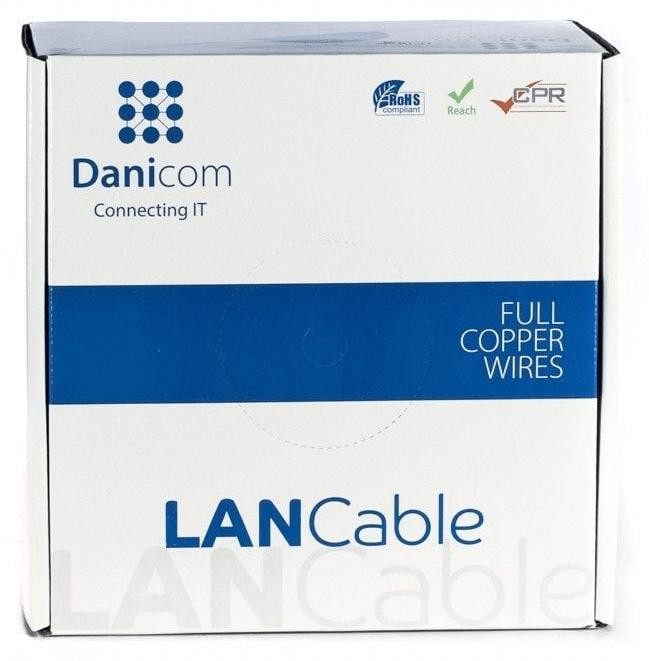 DSIT DANICOM CAT5E UTP Starre Kabel LSZH 100m