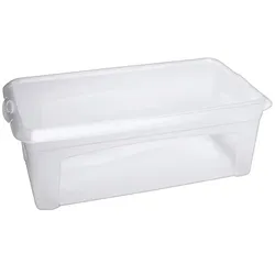 flink & sauber Aufbewahrungsbox 5,0 l - 33,5 x 19,0 x 11,0 cm transparent