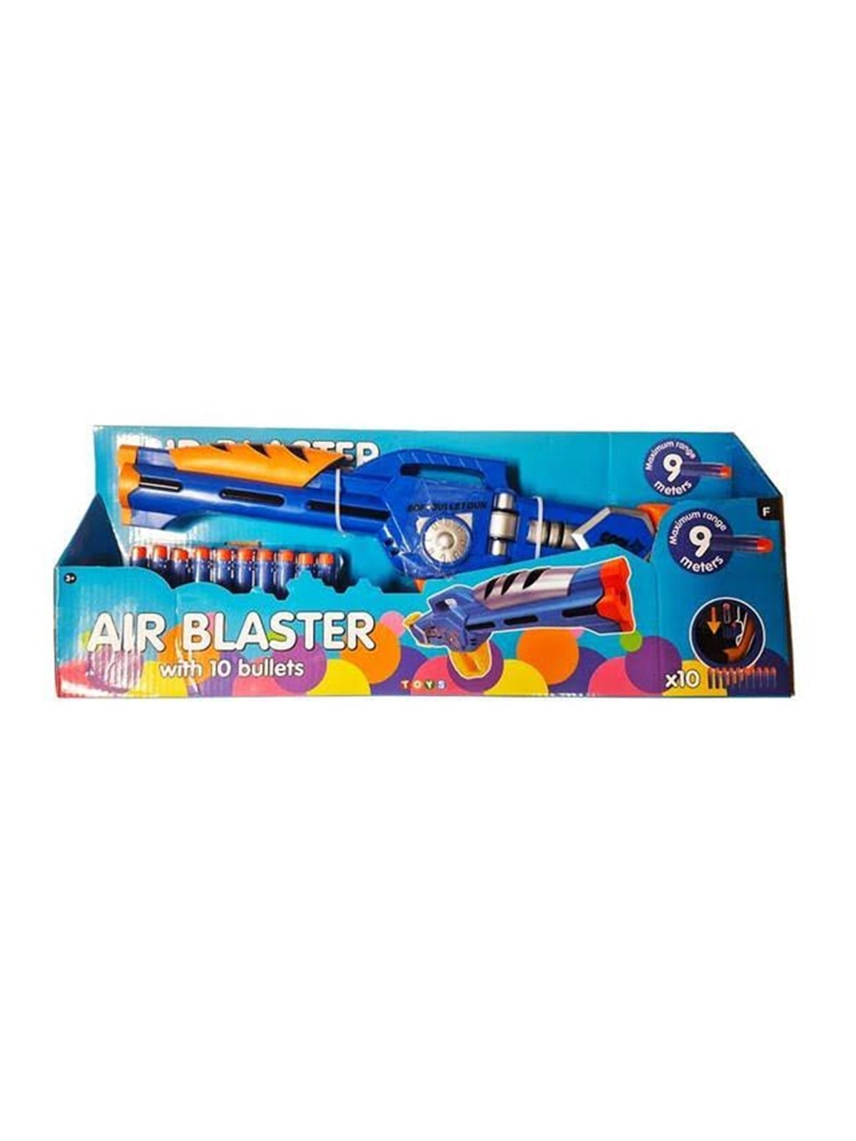 Impulse Toys Luftblaster mit 10 Kugeln