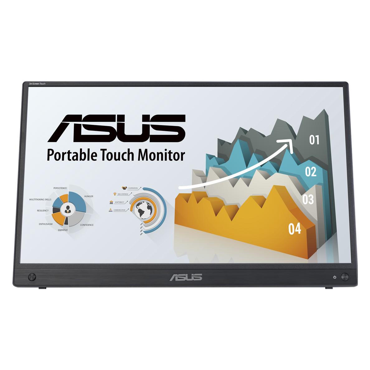 ASUS ZenScreen MB16MTR (1920 x 1080 Pixel, 15.60") (90LM04S0-B02170)