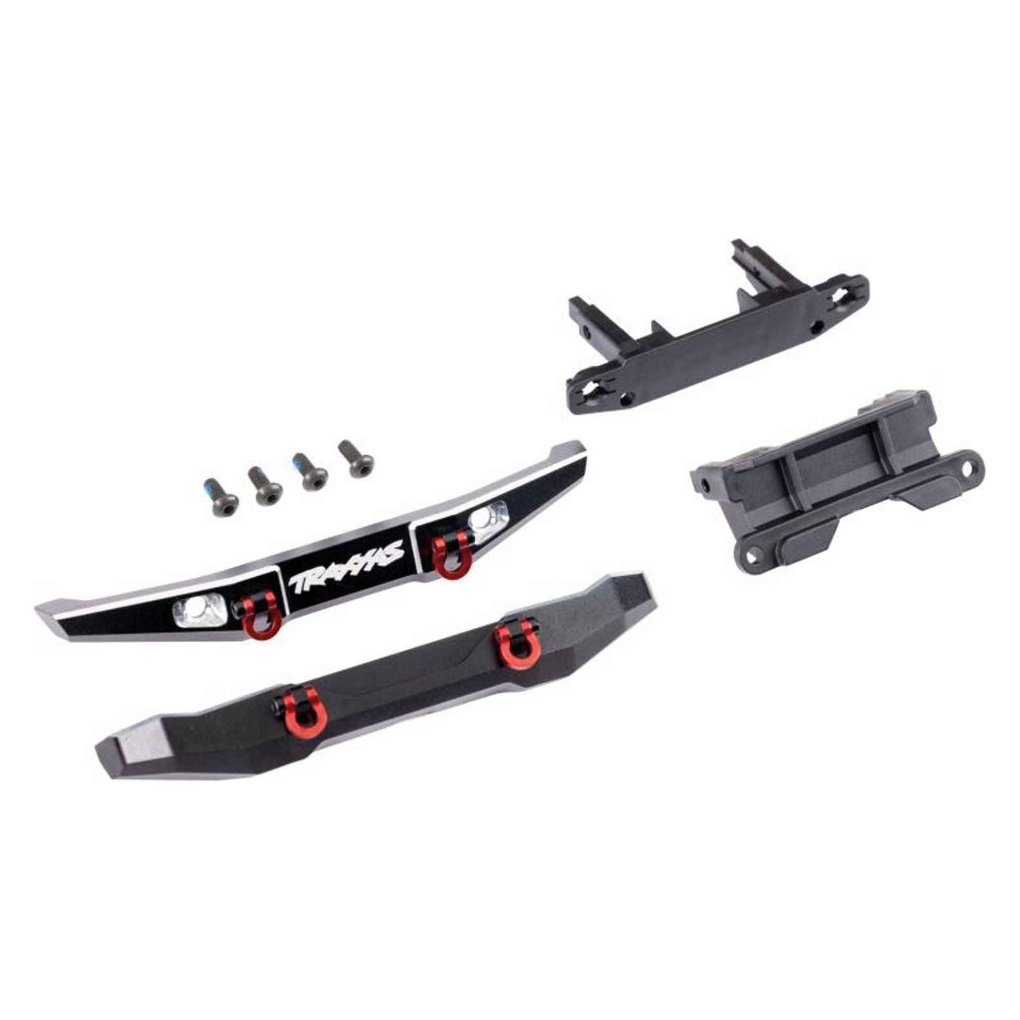 Traxxas Bumper Aluminium Schwarz V&H Trx-4m Bronco (TRX9735X)