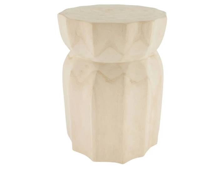 Beistelltisch Paulownia Holz Natur H: 38 cm Decofinder