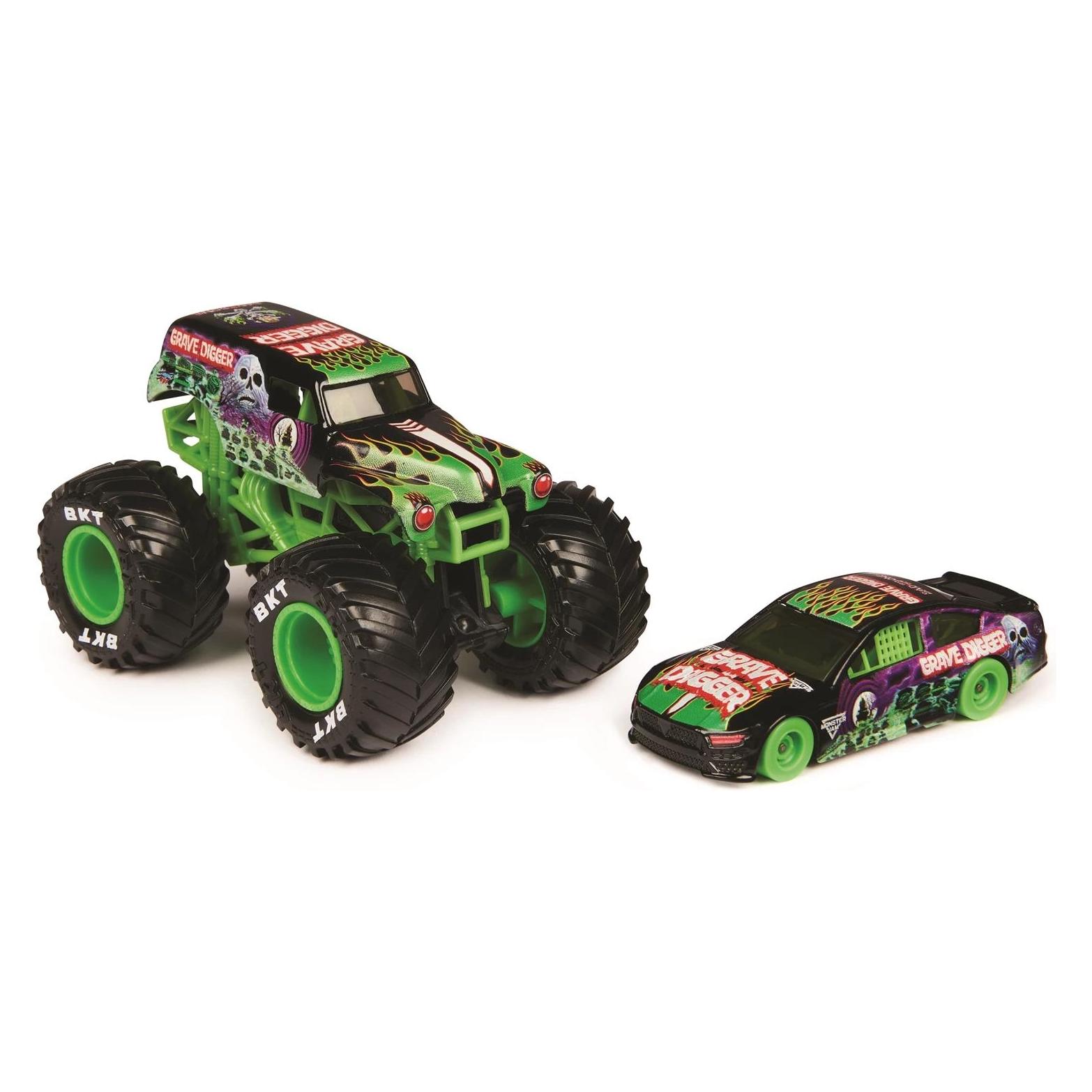 Amigo MNJ Monst.Jam Truck&Racecar 2-Pck.05558 (6072343)