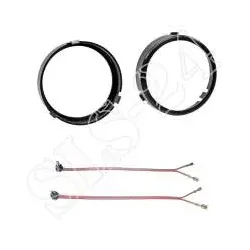 Lautsprecher-Set Lautsprecherringe Heckablage 120mm Mercedes W124 1984-1995+L...