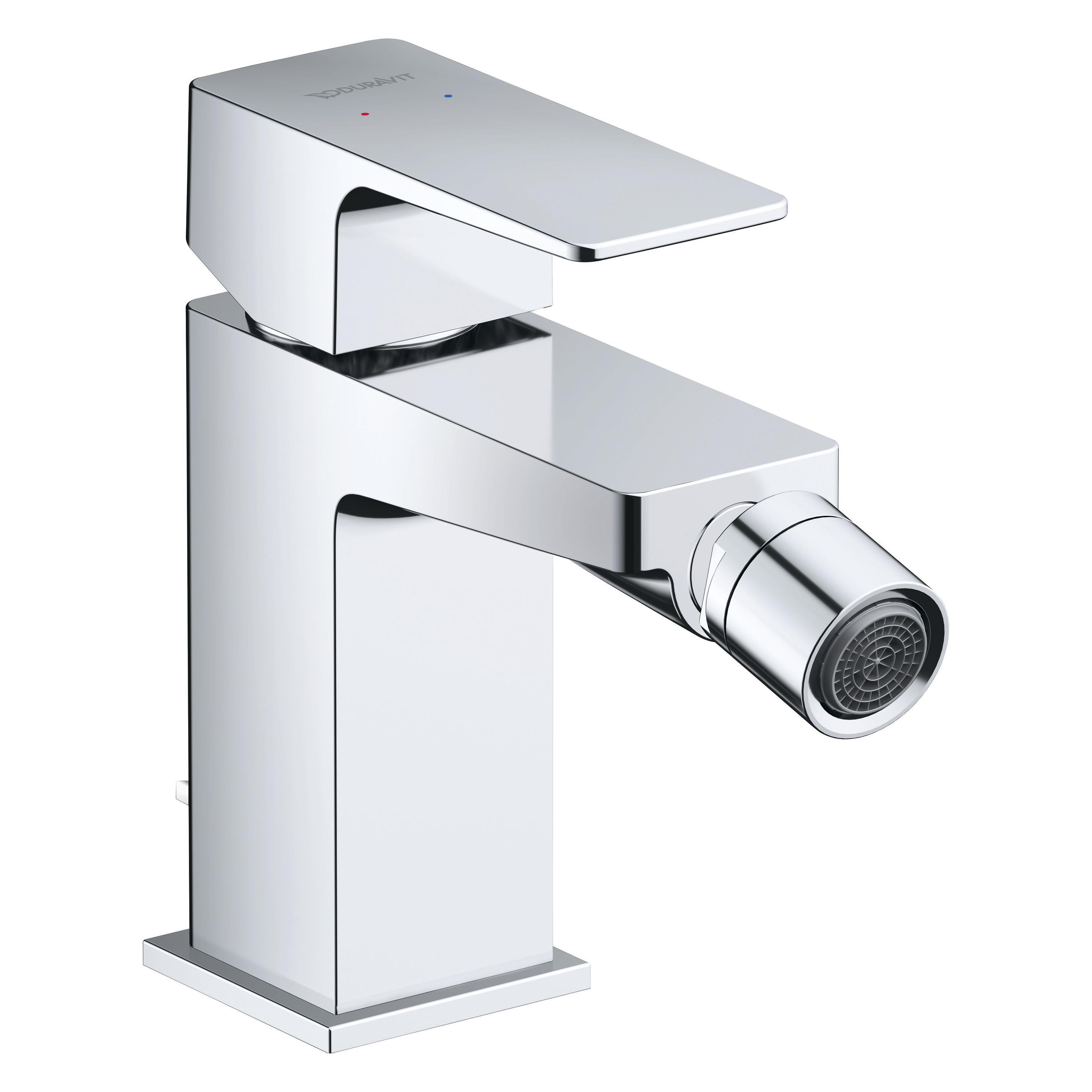Duravit Manhattan Einhebel-Bidetmischer, Ausladung 128 mm, MH2400001 (MH2400001010)