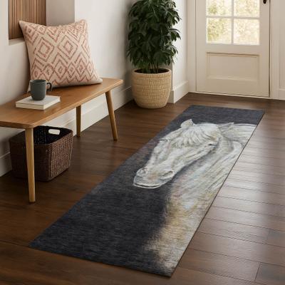 Addison Rugs Premium Washable Super Soft Modern Horse Mayfield Rug