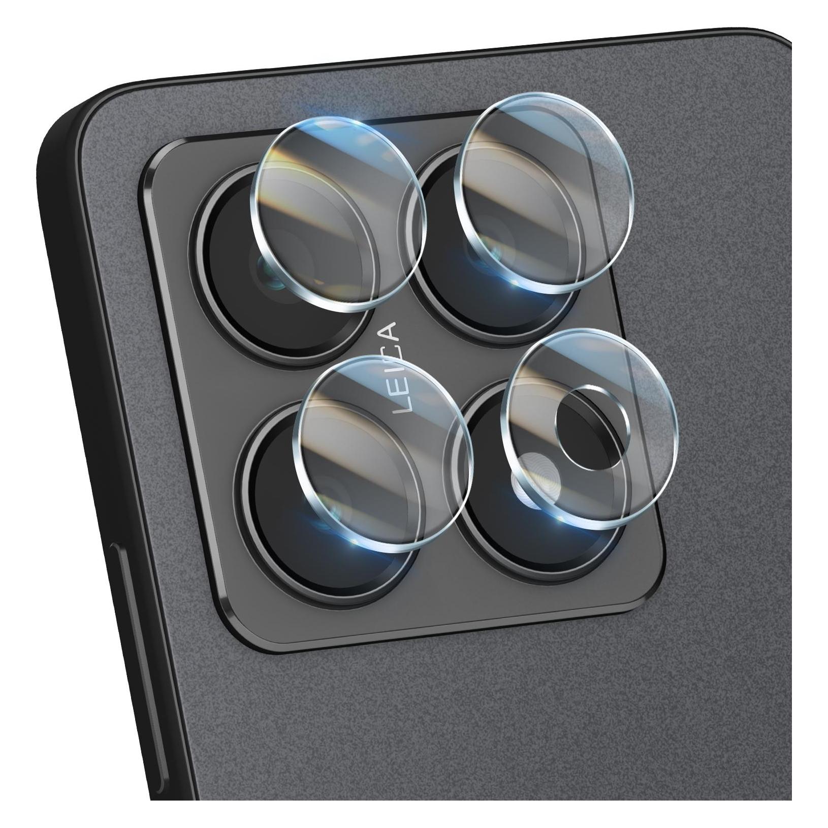 3MK Lens Protect Xiaomi 14T / 14T Pro Ochrona na obiektyw aparatu 4szt. (4 Stk., Xiaomi 14T) (SKAM-3MK-X14T)