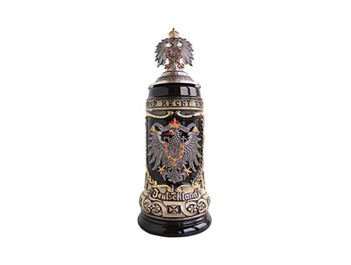 Zöller & Born Deutscher Bierkrug mit Nationalwappen 0,5 Liter ZO 1425/9009