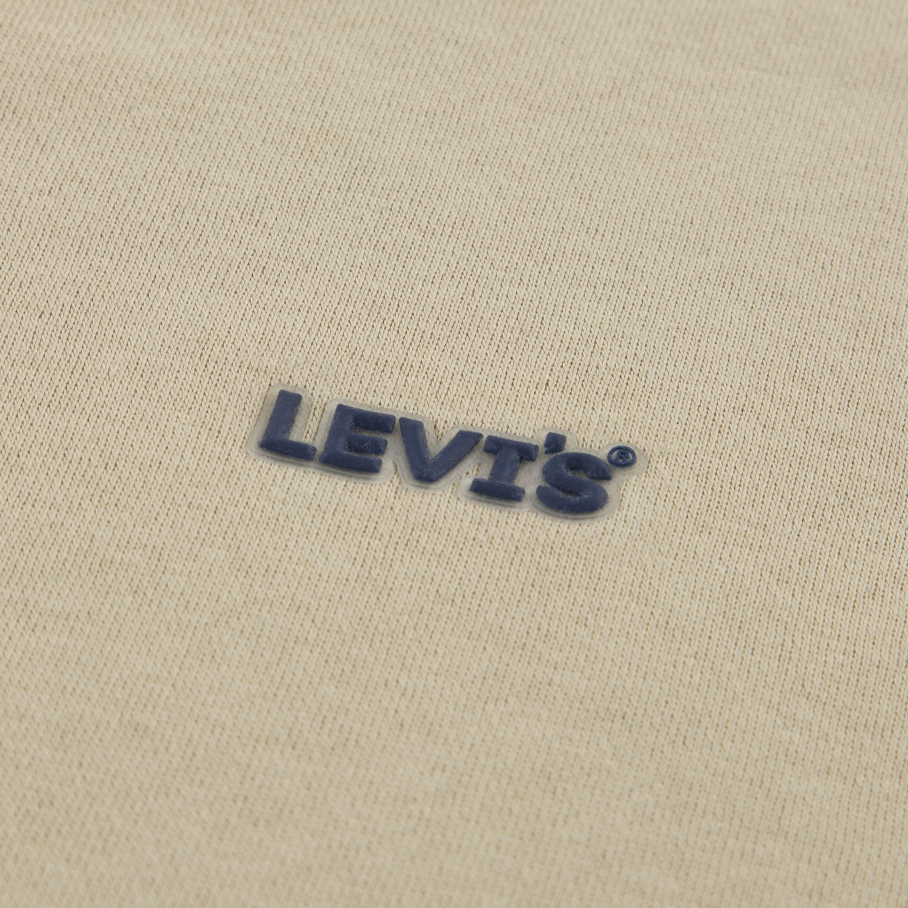 Kapuzensweatjacke LEVI'S KIDS "LVB ESSENTIAL HOODIE", Jungen, Gr. 8 (128), fields of rye, Sweatware, Obermaterial: 60% Baumwolle, 40% Polyester, unifarben, regular fit normal, Rippbündchen, Sweatjacken Kapuzensweatjacke fields of rye 8 (128)