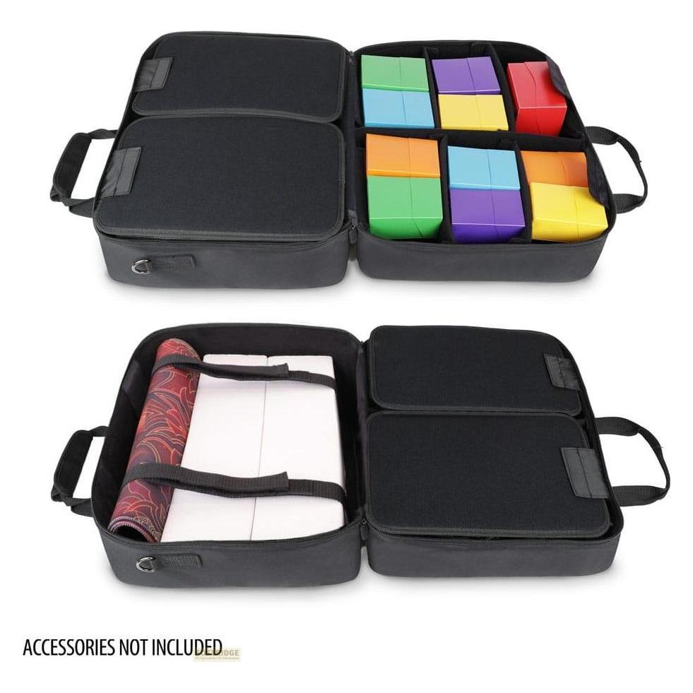 Enhance USA Gear XL MTG Deck Box Travel Case Black (GRSLS23608BKEW)