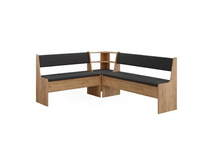Vicco Eckbankgruppe Roman , Goldkraft Eiche, 150.1 x 180.1 cm geeignet für platzsparende Ecklösungen im Essbereich