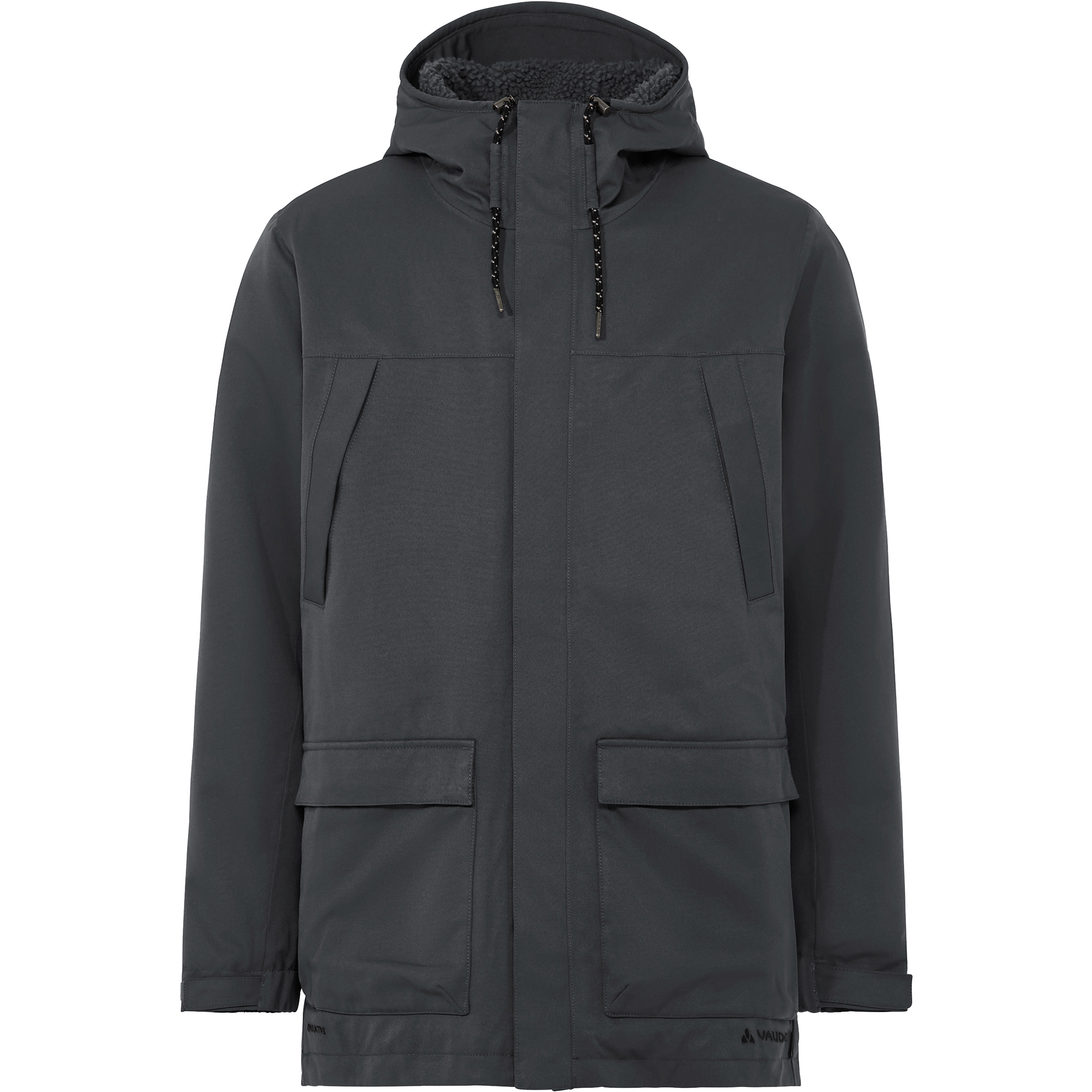 Vaude Manukau III Parka Herren Winterjacke grau Größe S Lifestyle Wasserdicht Wasserabweisend