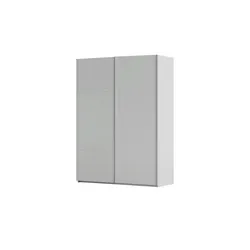 Kollektion Kraft Schwebetürenschrank inklusive Zubehör  ¦ grau ¦ Maße (cm): B: 161 H: 223 T: 68.0