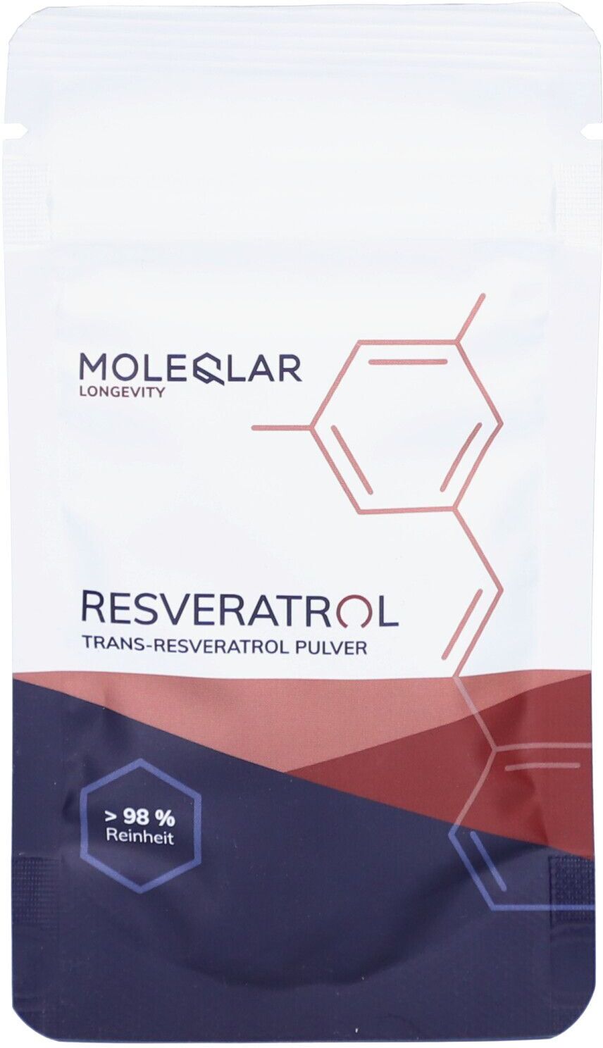 Moleqlar Resveratrol Trans-Resveratrol Pulver 30 g