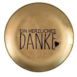 Love Plates Deko Teller S Ein herzliches Dankeschön