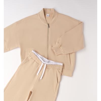 Overall IDO "GIRL SET", Mädchen, Gr. S, EURO-Größen, beige, 100% Baumwolle, Overalls Overall