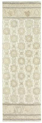 Copper Grove Style Haven Lalemant Blooming Ash/ Sand Handcrafted Wool Area Rug