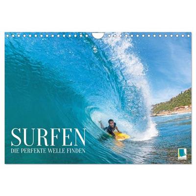 Surfen: Die perfekte Welle finden - Edition Funsport (Wandkalender 2027 DIN A4 quer), CALVENDO Monatskalender