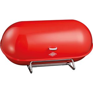 Wesco Brotkasten Breadboy, Stahlblech, Schwenkdeckel, 44,3 x 23 x 21cm, rot