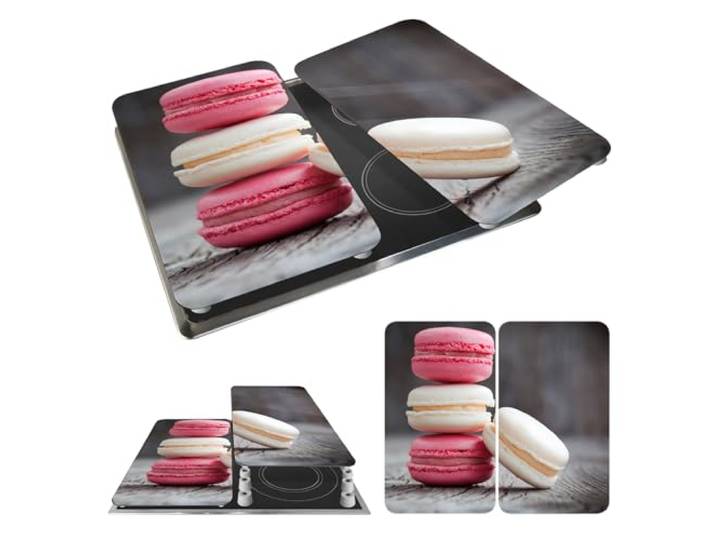 WENKO Fornuis Afdekplaten Universal Mod. Macarons, set van 2