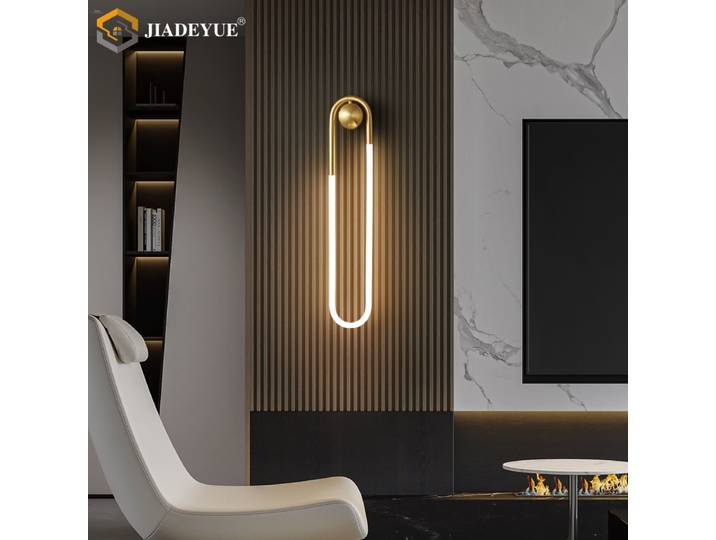 Lampe murale minimaliste moderne, lampe de décoration murale pour couloir, salon, lampe de chevet pour chambre à coucher