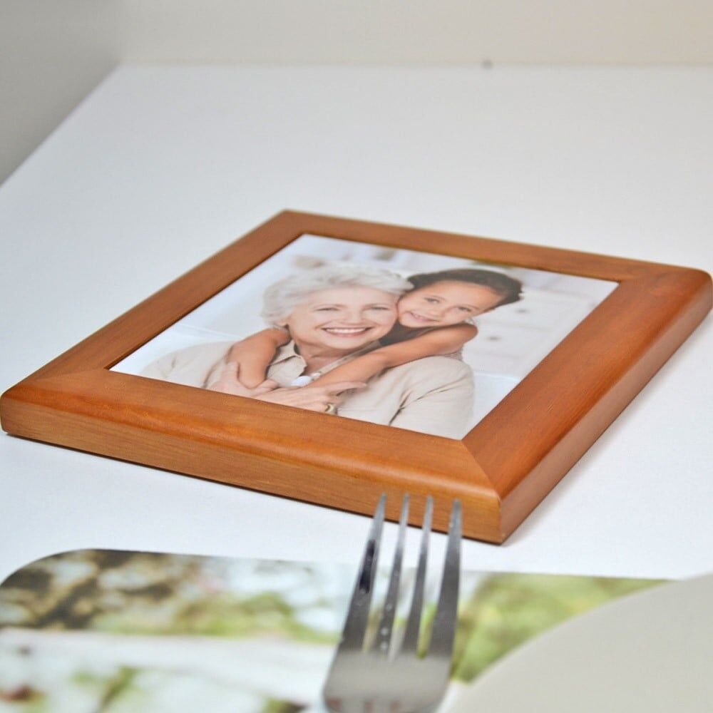 Ocadeau Dessous de plat photo bois