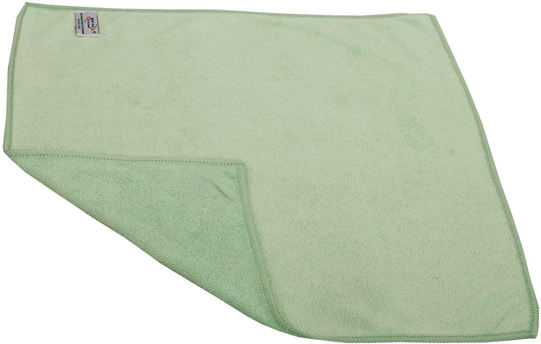 Axis Line   profi Microfasertücher 40 x 40cm grün 10er Pack   premium Qualität