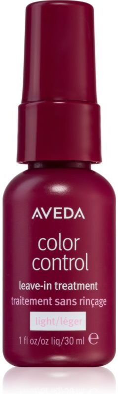 Aveda Color Control Leave-in Treatment Light sérum sans rinçage en spray brillance et protection pour cheveux colorés 30 ml