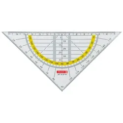 Brunnen Geometrie-Dreieck 16 cm mehrfarbig