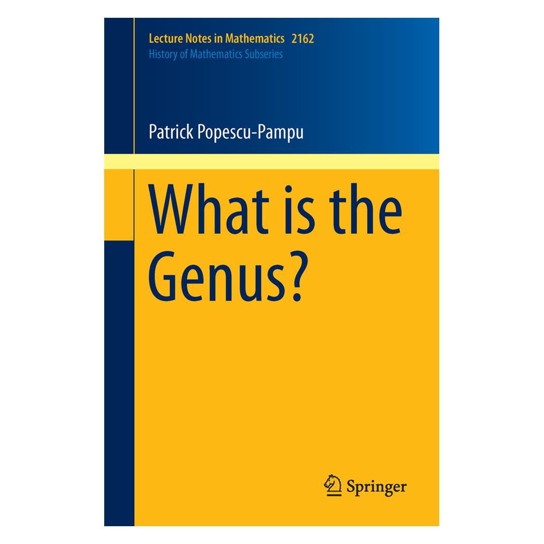Springer What is the Genus? (Englisch, Softcover, Patrick Popescu-Pampu) (55824360)