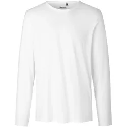 Neutral Herren T-Shirt langarm O61050 white M
