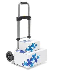 Relaxdays Sackkarre klappbar bis 60 kg Grau,Schwarz