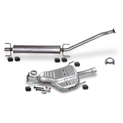 Bestprice Schalldämpfer Set + Montagematerial [Hersteller-Nr. 40675315] für Opel