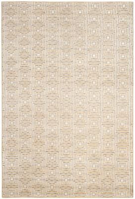 SAFAVIEH Couture Hand-knotted Kensington Scarlet Modern Wool Rug