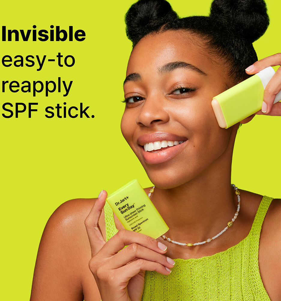 Dr. Jart+ Every Sun Day protector solar invisible en stick SPF50+ 19 gr