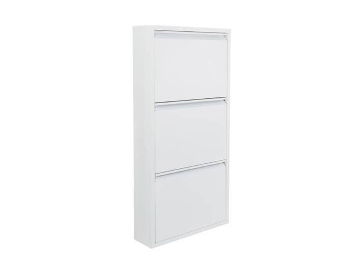 Design Schuhschrank „Billy 3“ Weiss Spinder Design